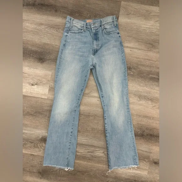 MOTHER jeans The Hustler Ankle Fray in Crossroads size 29 - Picture 4 of 7